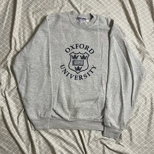 Vintage Oxford University Sweatshirt, L
